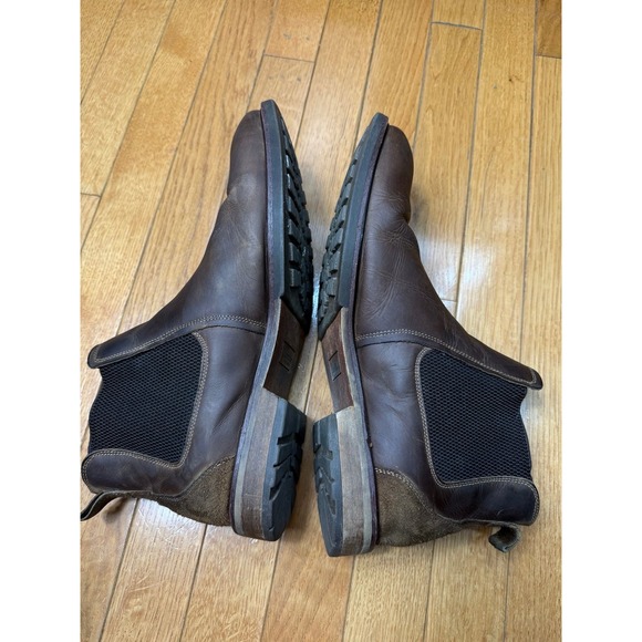 Florsheim Chalet Plain Toe Chelsea Boot Men's 11 Brown Leather - Picture 5 of 7